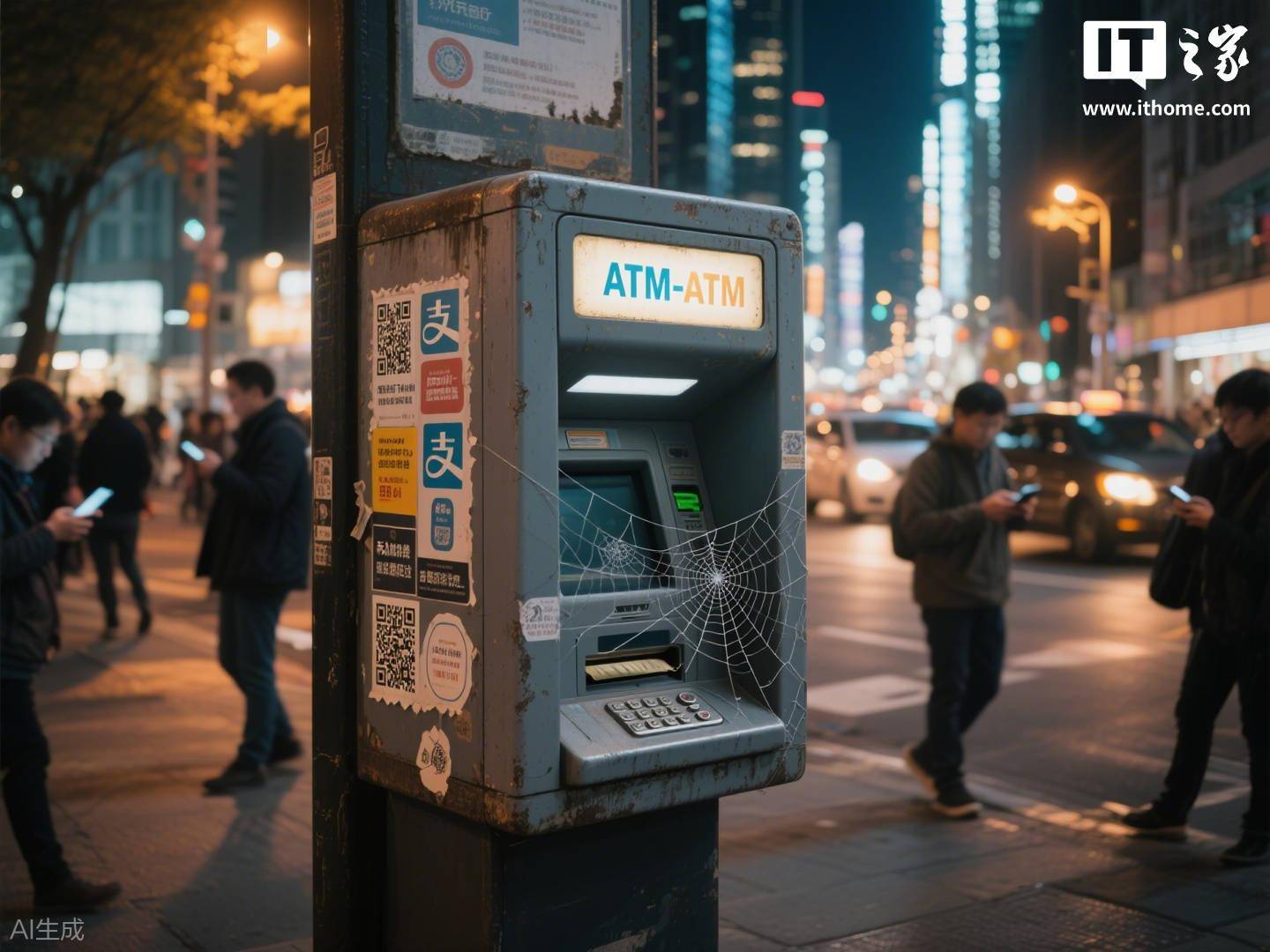 全国 ATM 机仅剩 80 万台，5 年锐减 26.87%