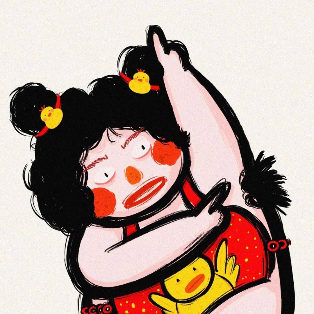 "改一个很土的头像"