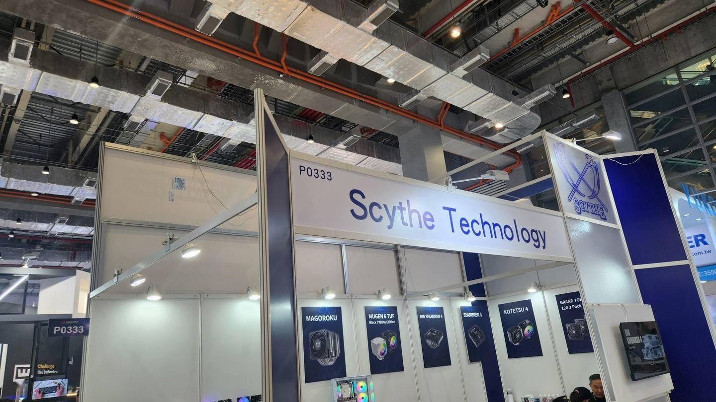 镰刀 Scythe 展示新款下压风冷大手里剑 4 与塔式风冷孙六