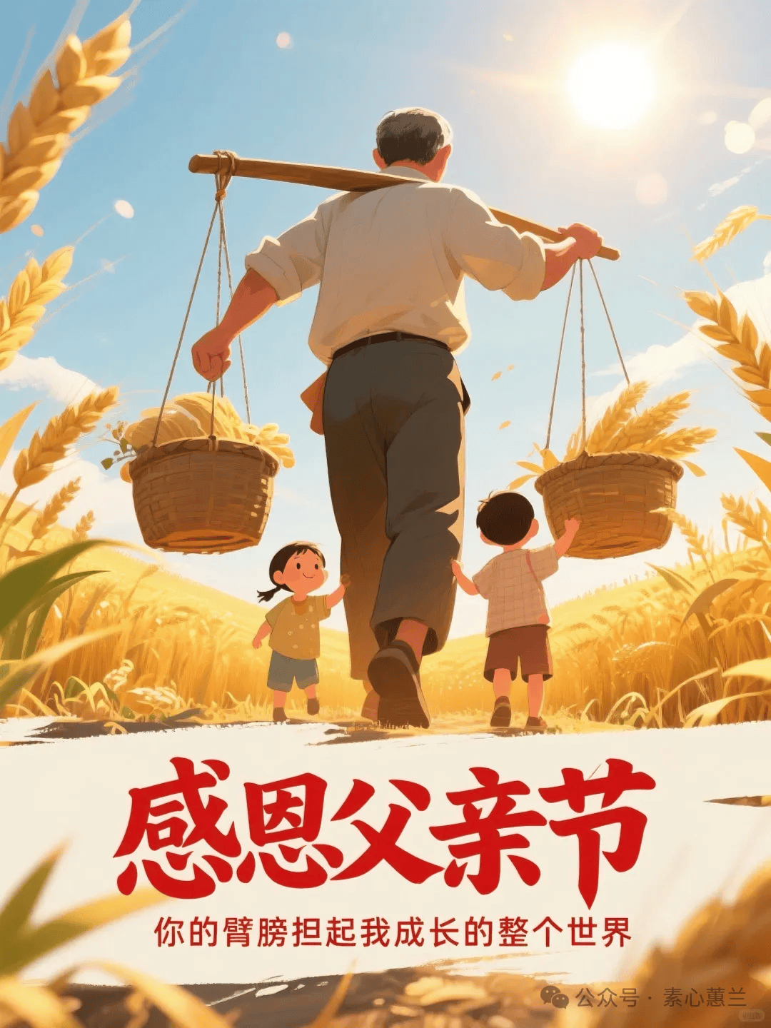 父亲节祝福精美图片大全父亲节快乐