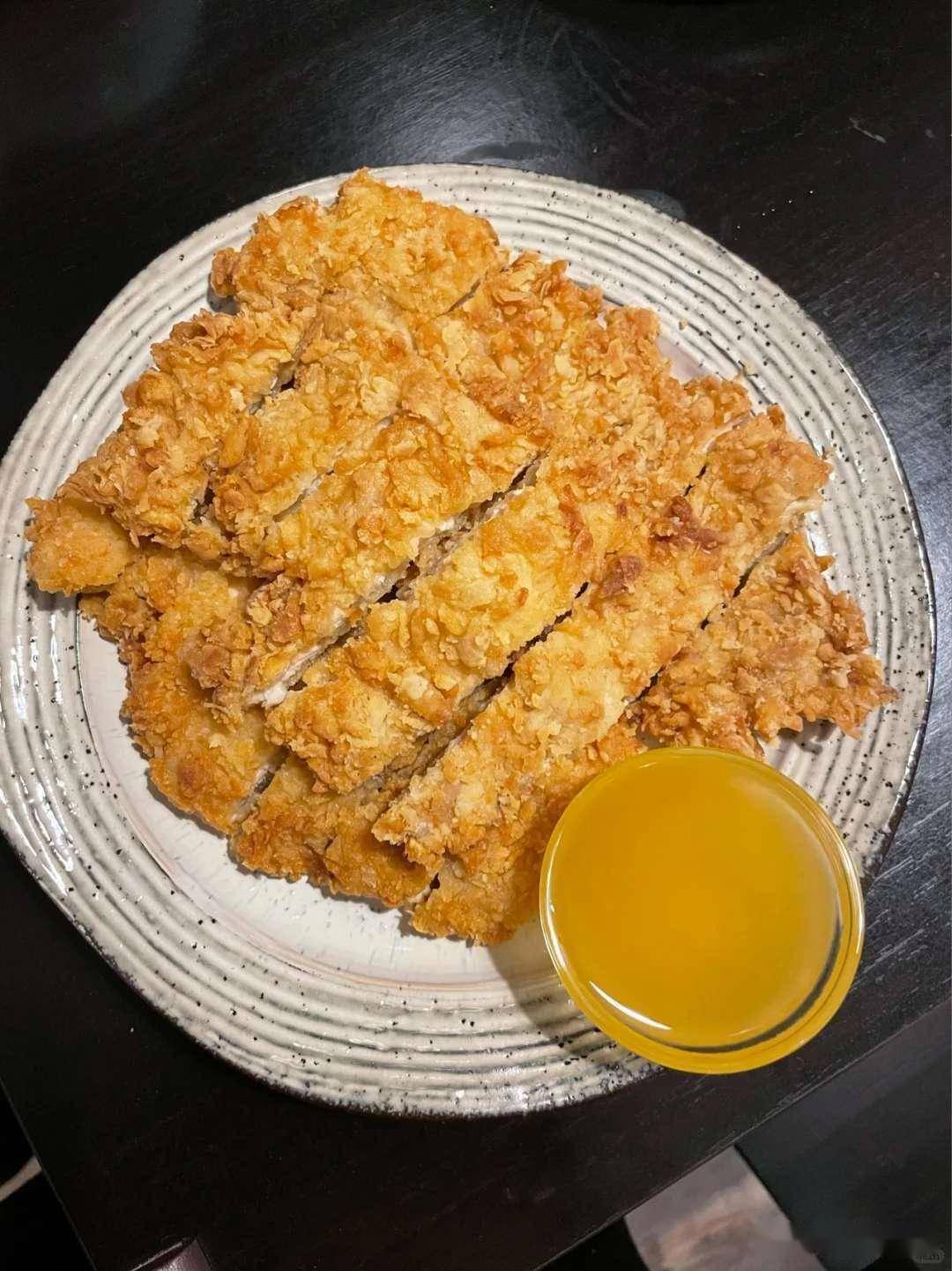 炸鸡排免面包糠挂浆用1粉1水鳞片酥脆低油更健康