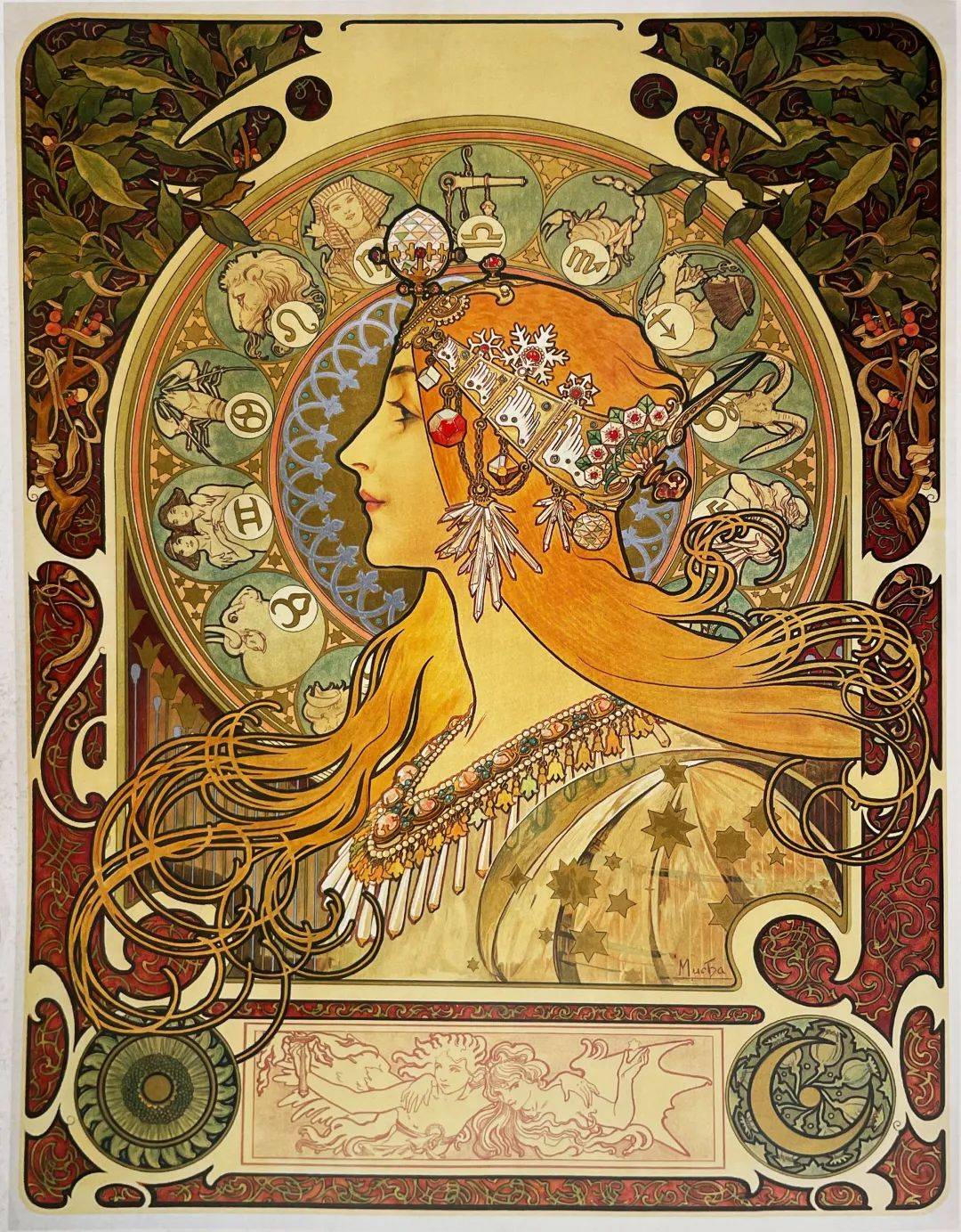 画家画作丨插画鼻祖 阿尔丰斯·穆夏