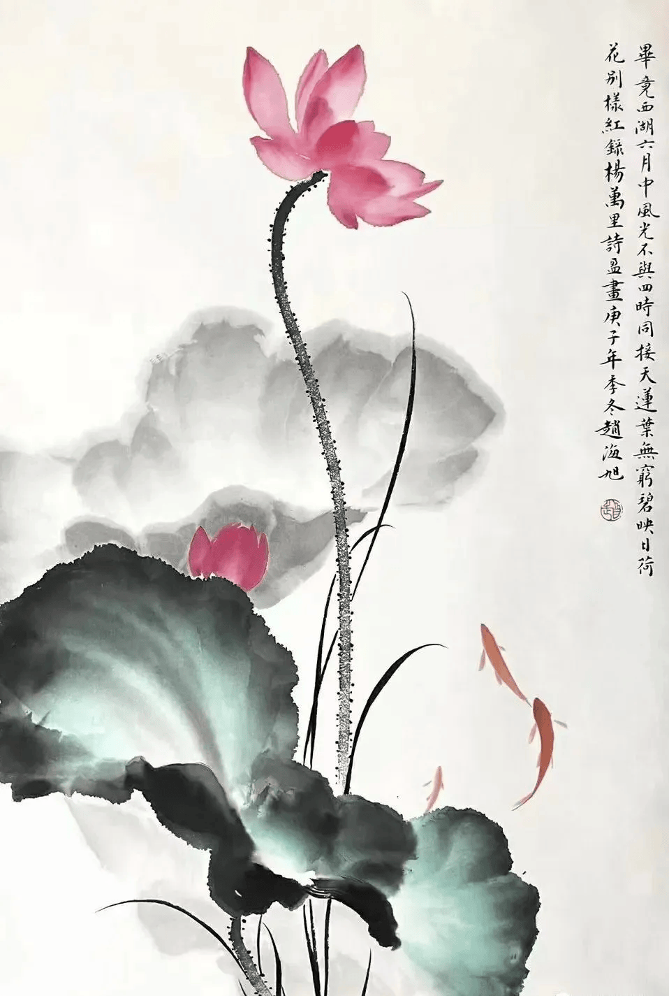 写意花鸟画17图禅意