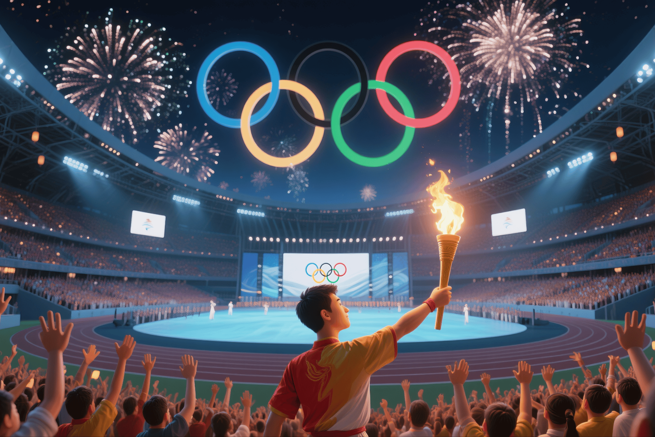 时光特派员报告:当时间拨动奥运五环