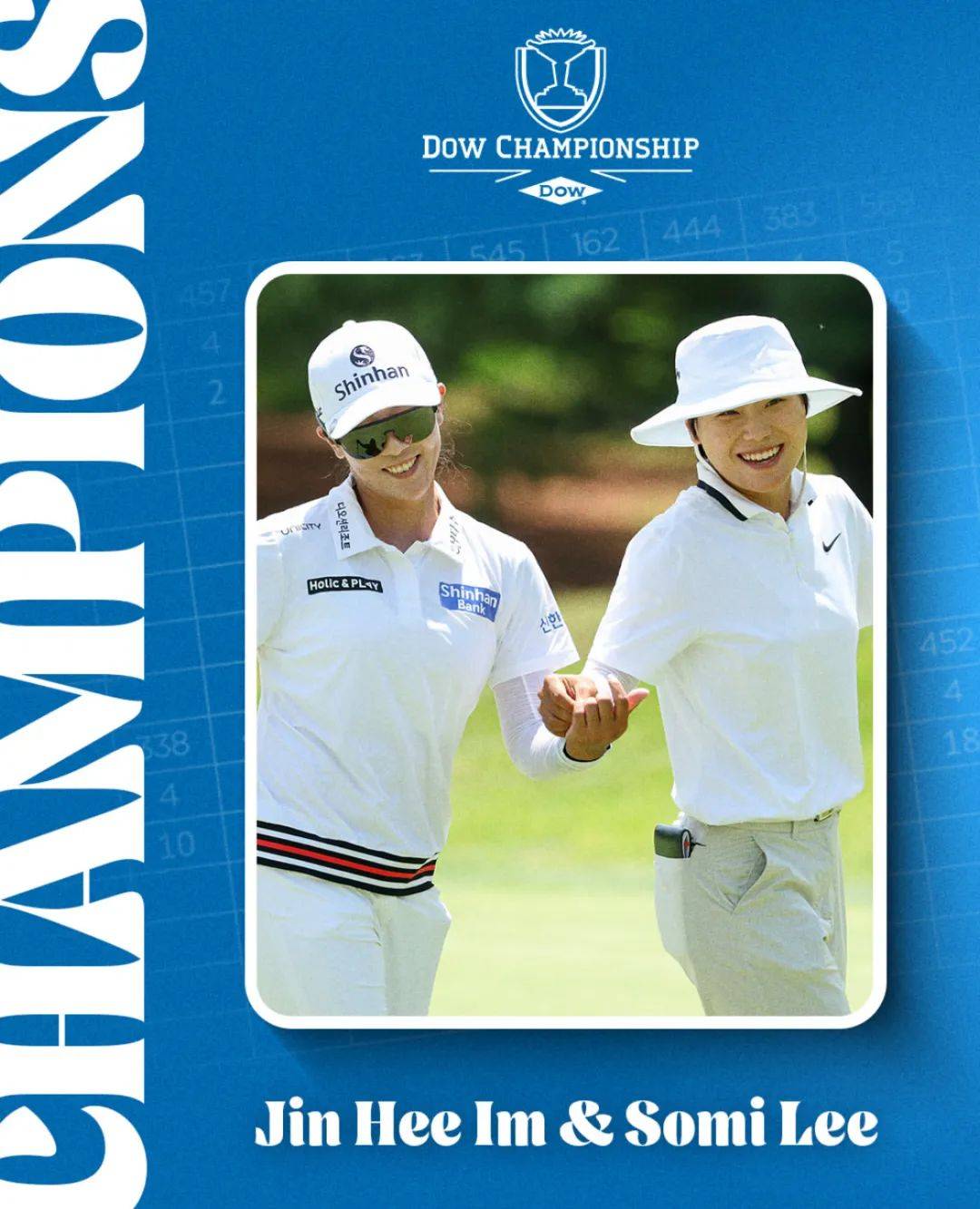 LPGA陶氏锦标赛：韩国组合加洞夺冠，王馨迎/邓肯59杆并列第三