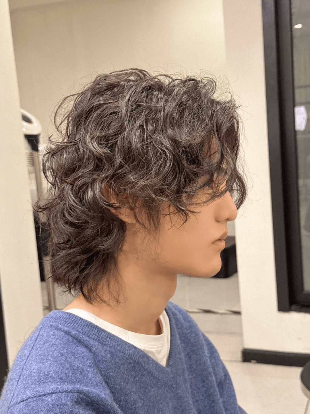 属于长发男的复古卷发,慵懒随性非常有气质