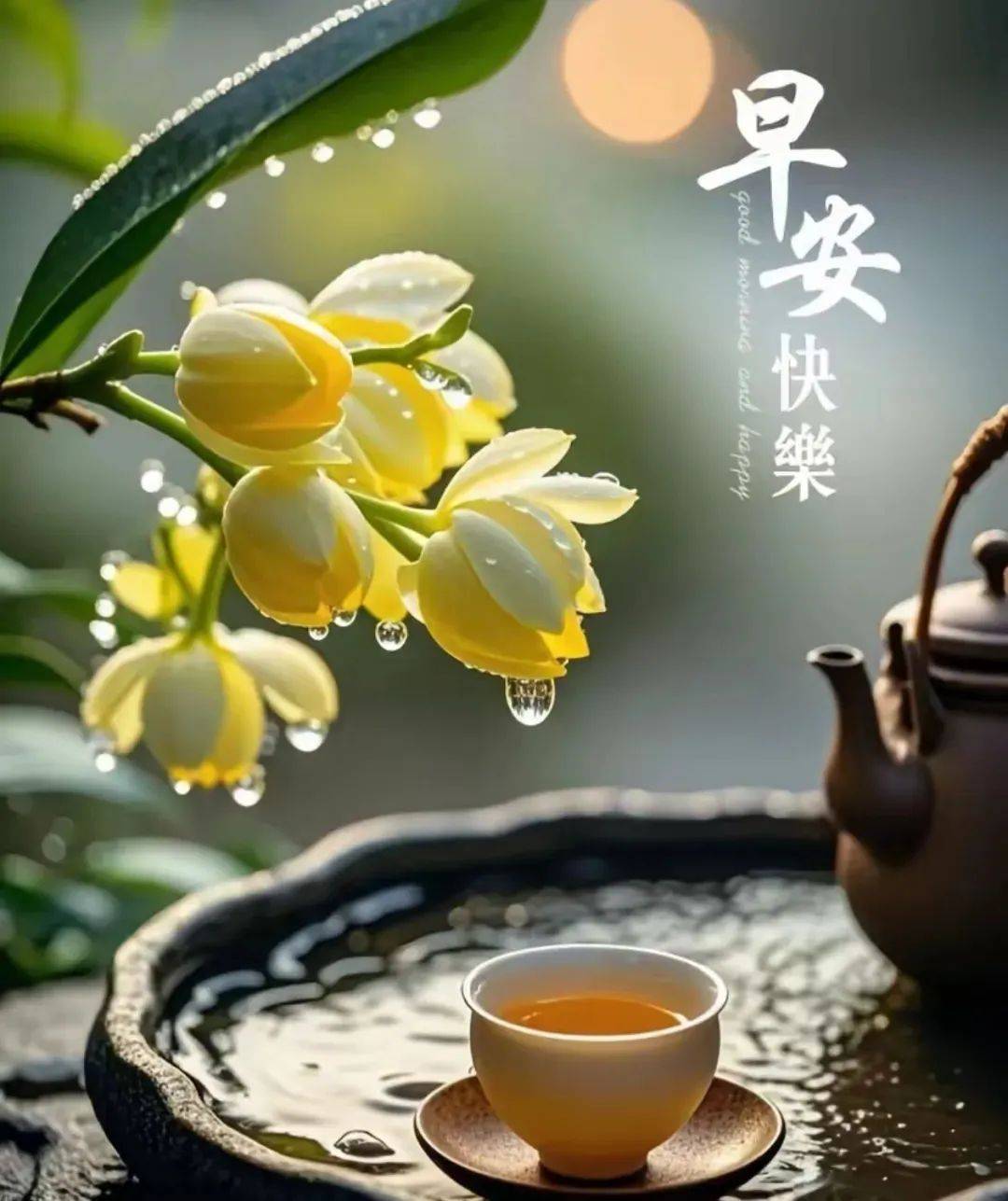 168张最新版早安早上好唯美图片:新的一天,开心,快乐,平安,健康!