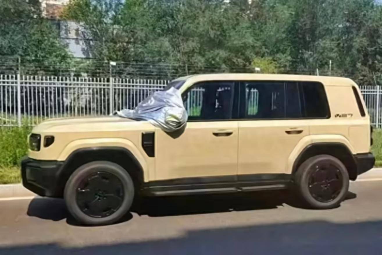 奇瑞iCAR V27无伪谍照曝光：家族最大SUV新车