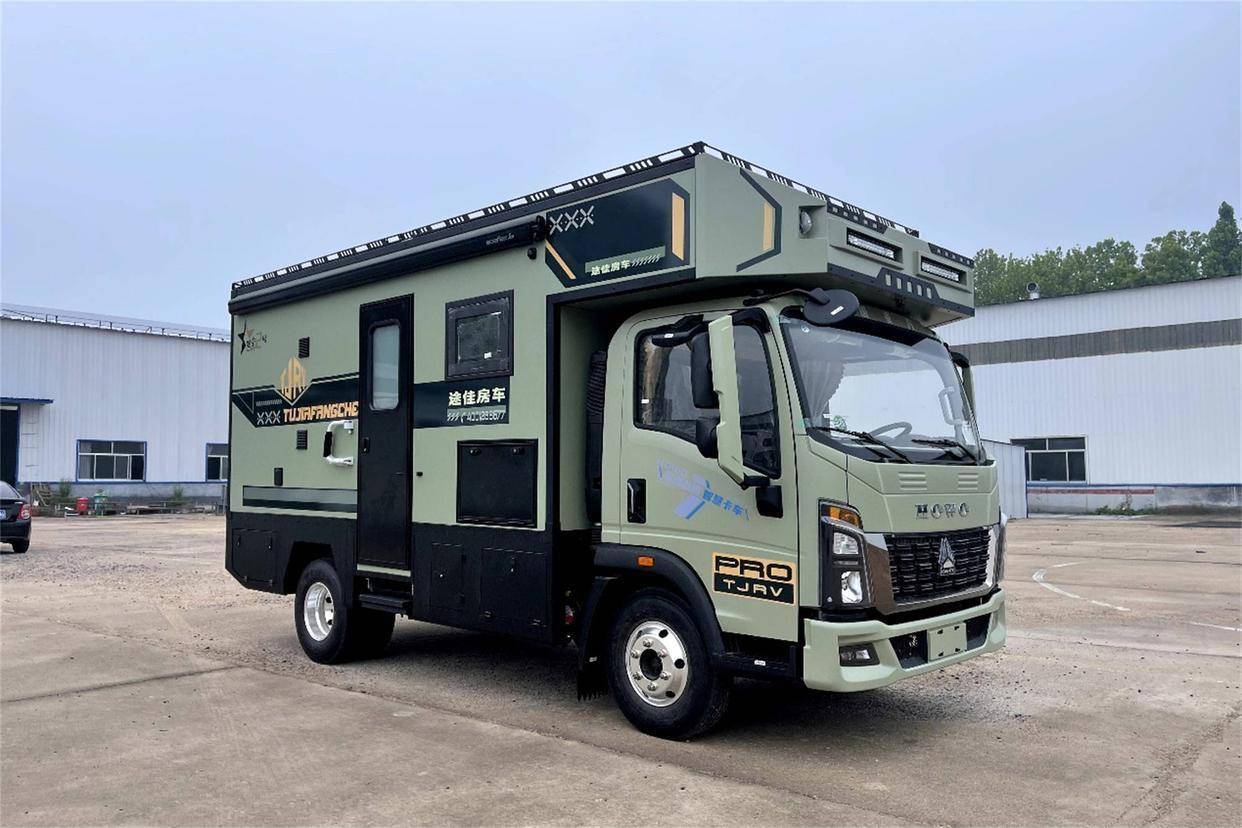 进门就"上炕"!途佳这款豪沃轻卡房车新布局有点意思