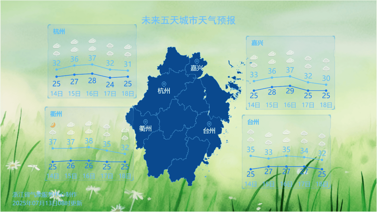 天气在线乐清今日情况