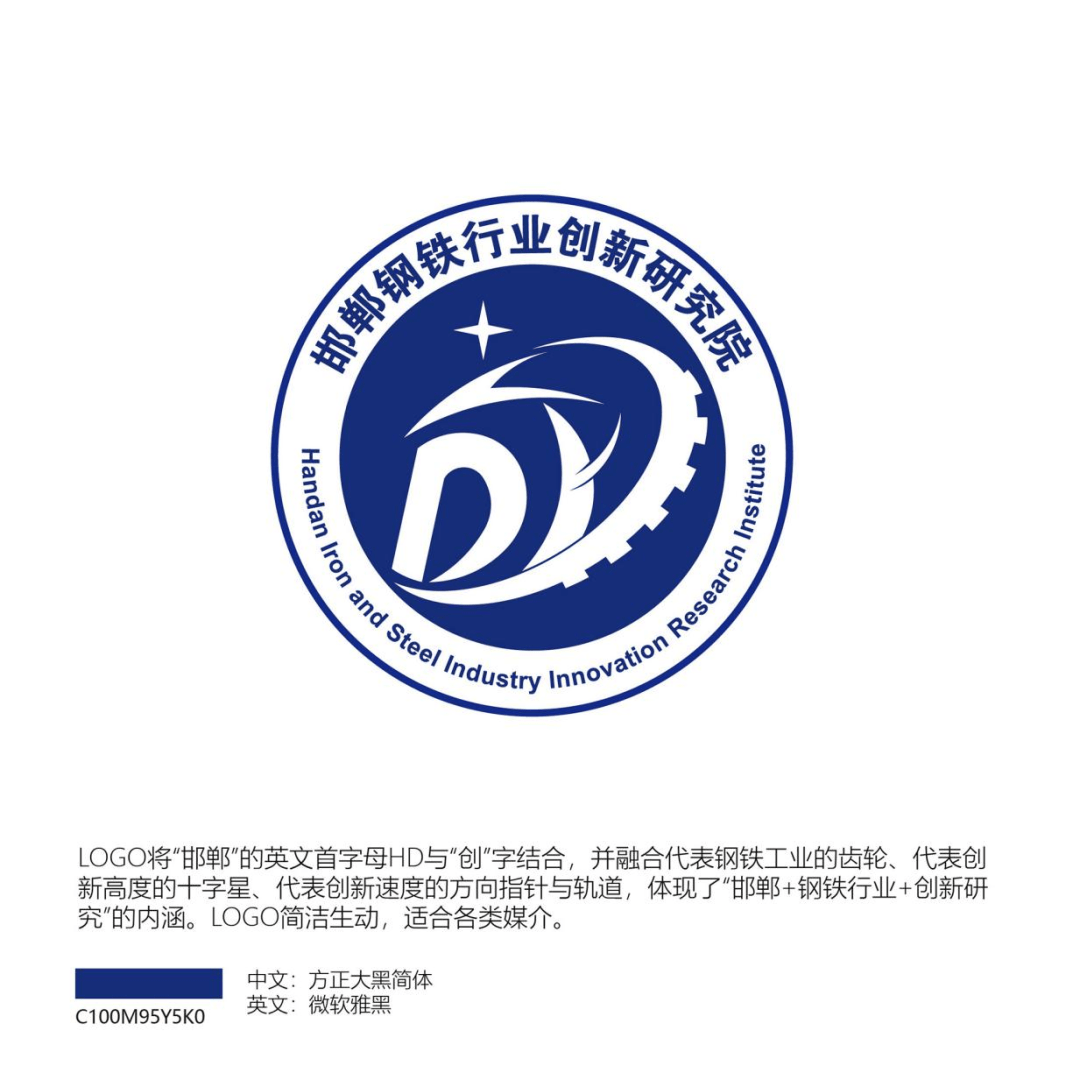 关于邯郸市钢铁行业创新研究院logo创意征集评选结果的公示