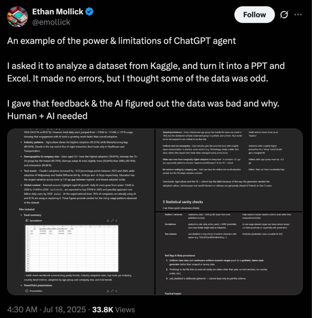 ChatGPT Agent口碑两极化，Manus隔空对战：赢了