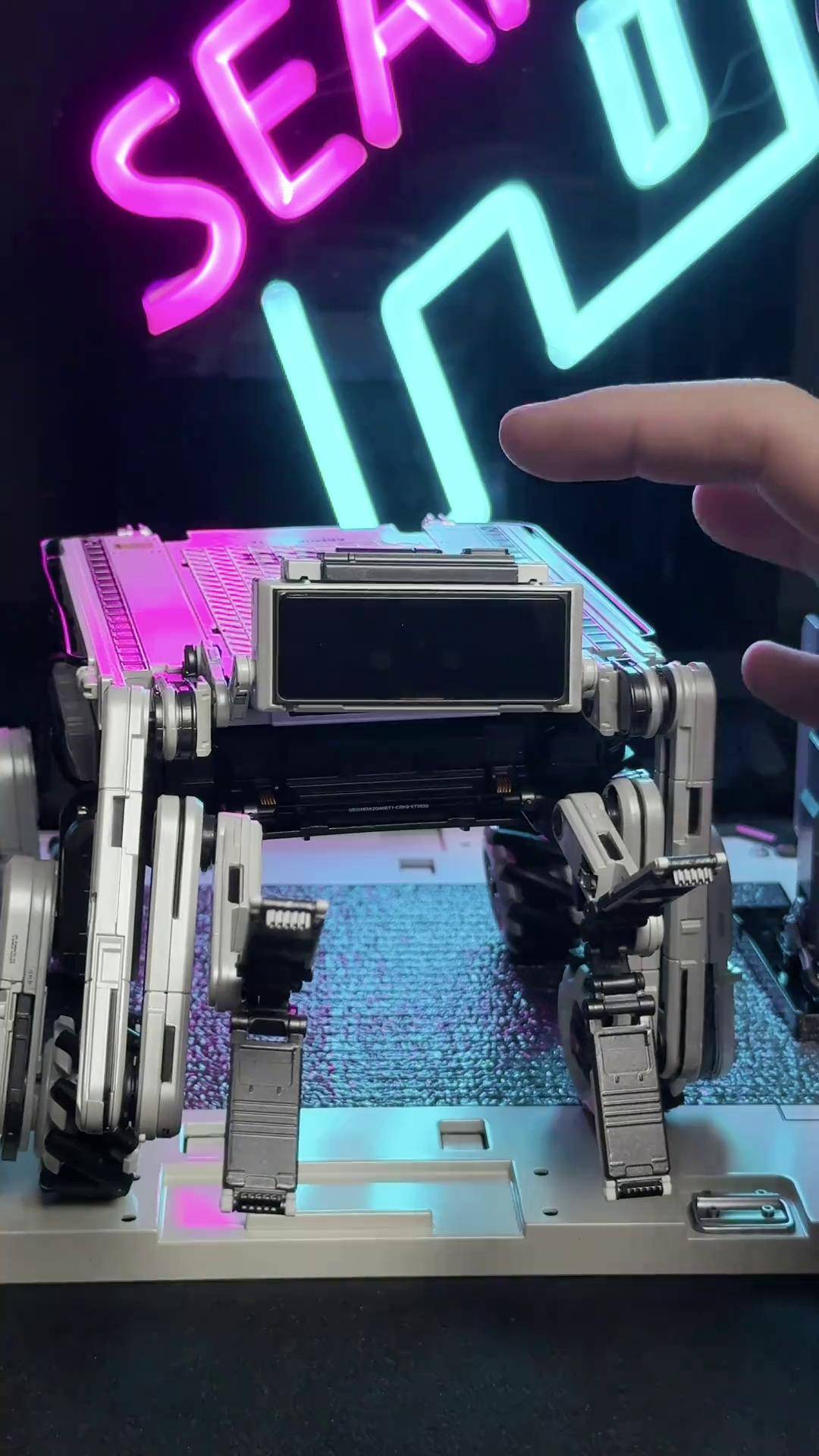 kingarts流浪地球门框机器人笨笨 流浪地球2 模型 手办