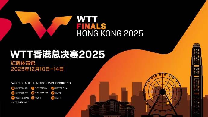 2025年WTT香港总决赛：130万美元奖金引领全球顶尖乒乓球选手争霸