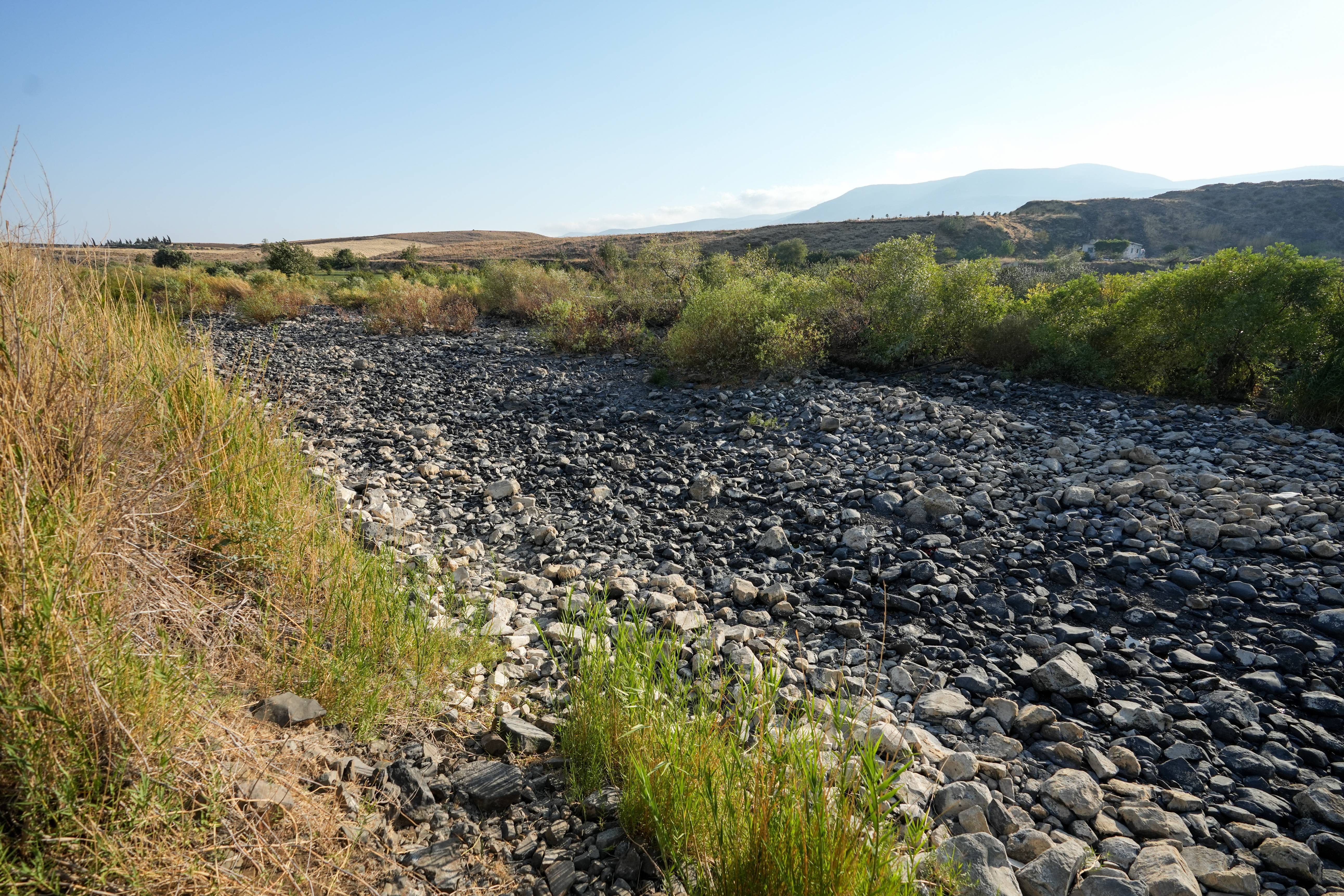 叙利亚:干涸的奥龙特斯河