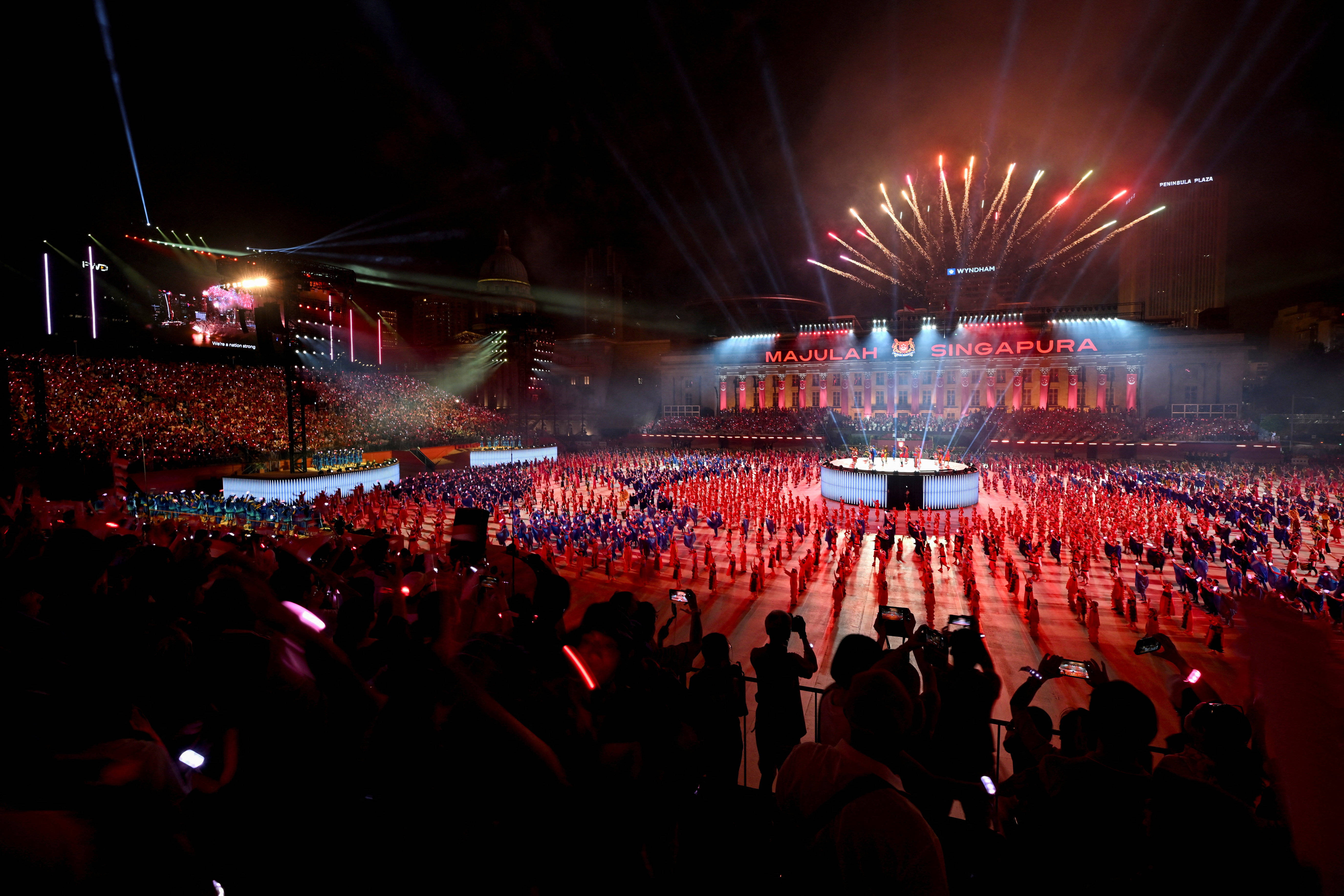 新加坡举行国庆庆典