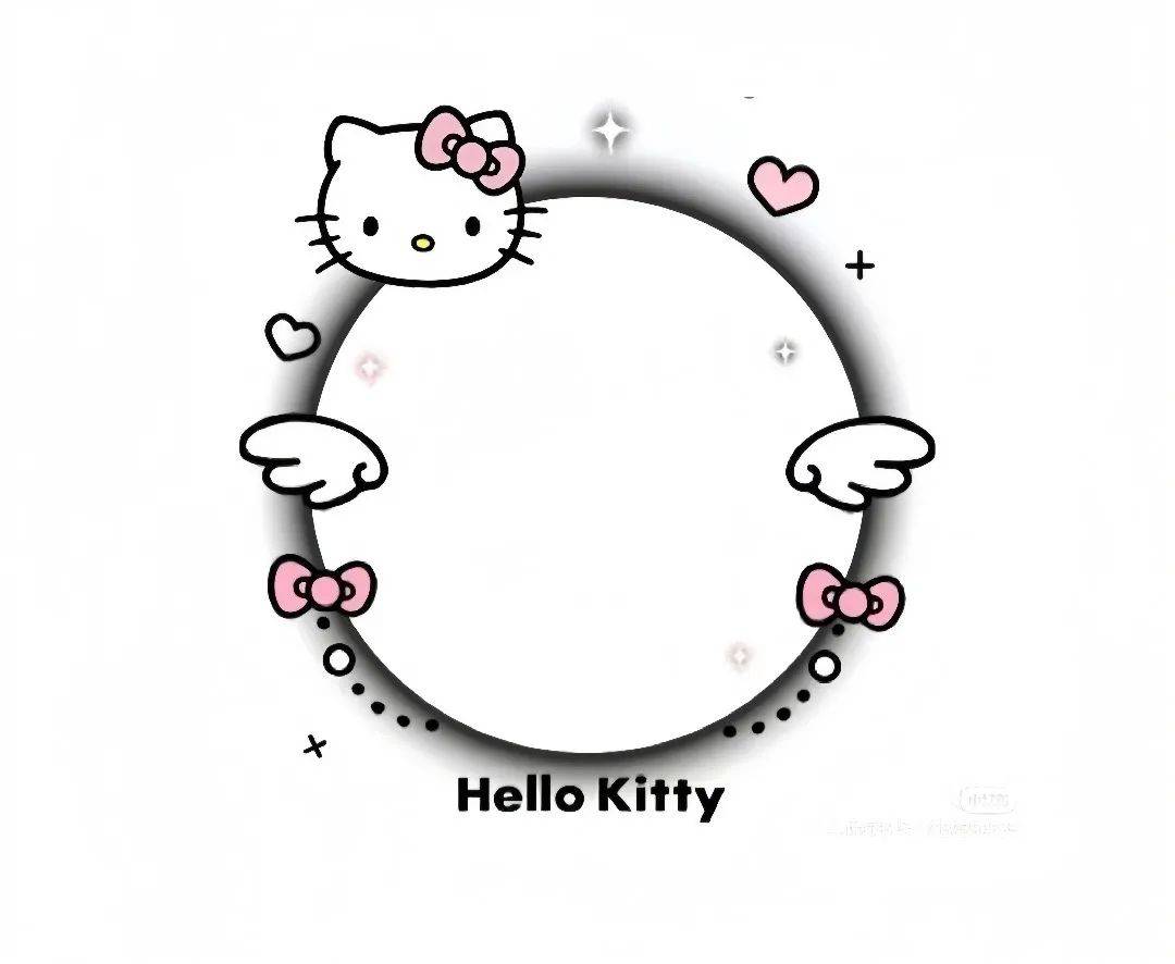 超可爱的微信头像框/•᷅•᷄୭