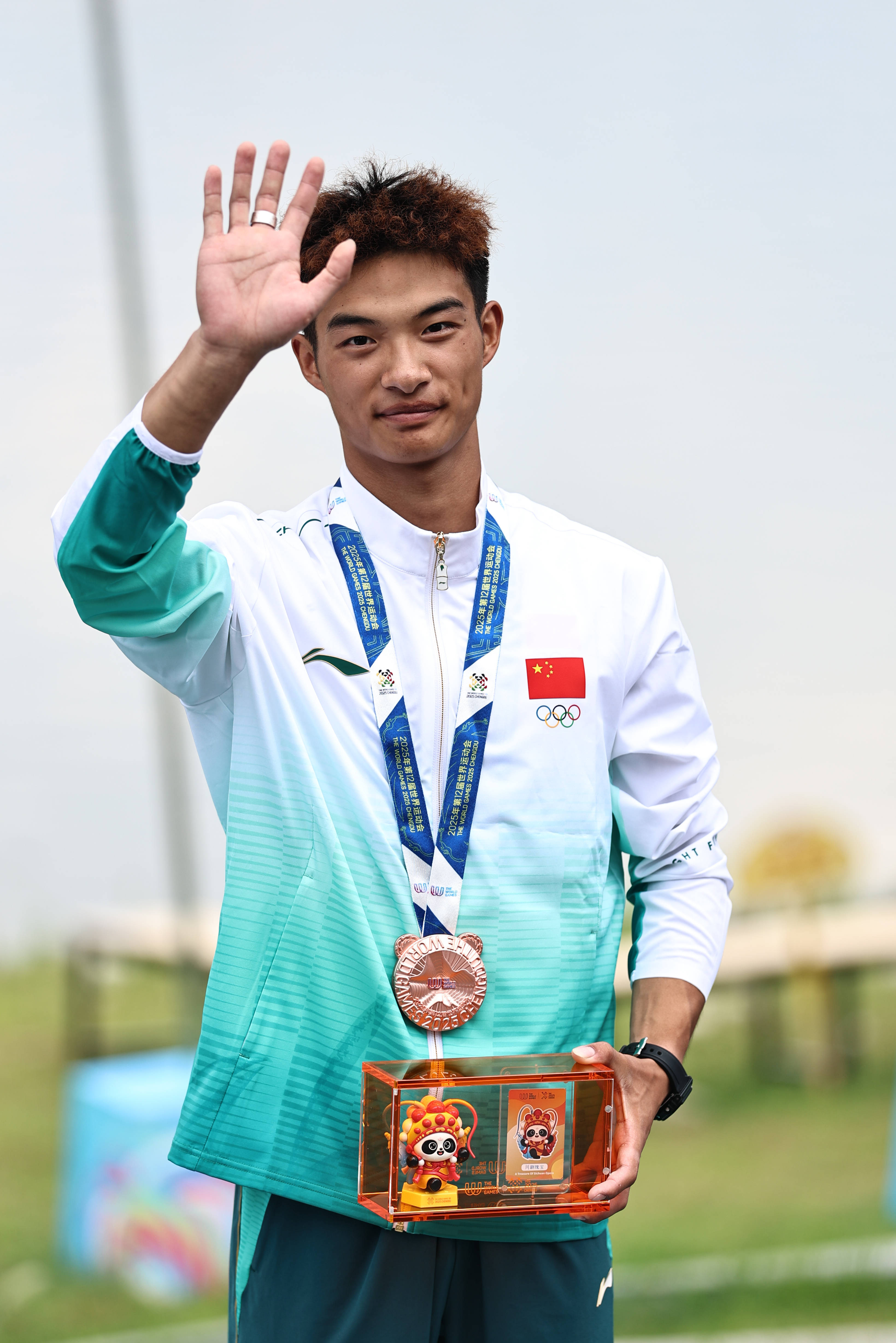 （成都世运会）摩托艇——男子动力冲浪板：捷克选手夺冠