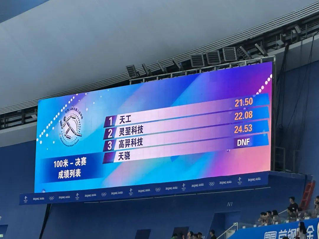 21.50秒！人形机器人史上首个百米“飞人”诞生，全程无人工遥控