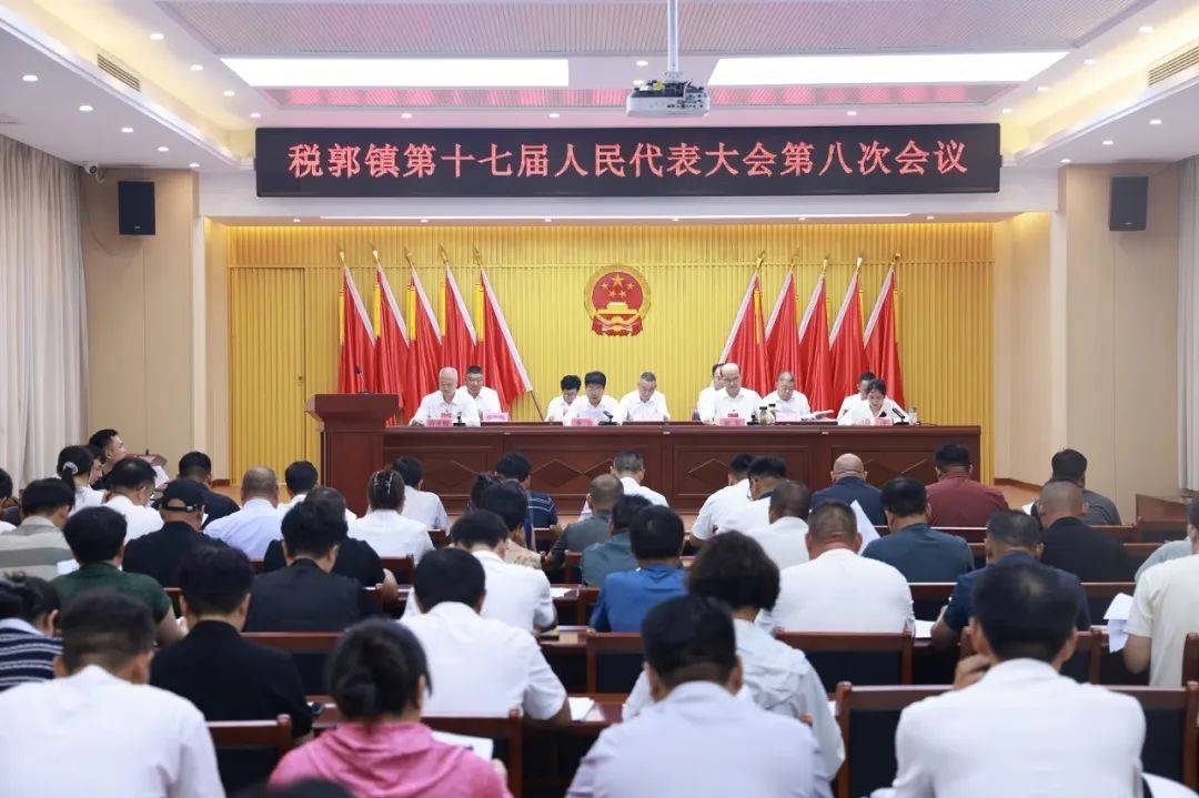 税郭镇第十七届人民代表大会第八次会议召开