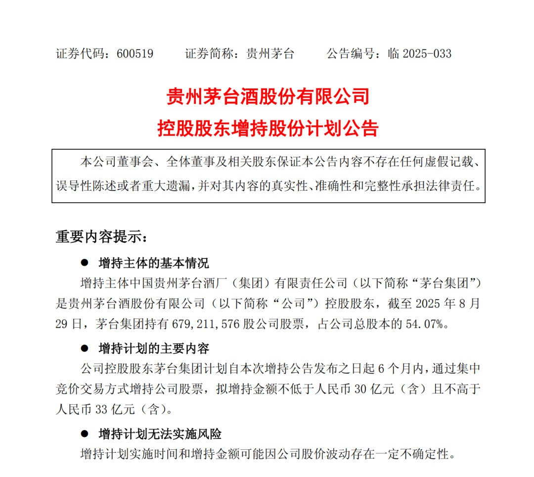 贵州茅台连发公告