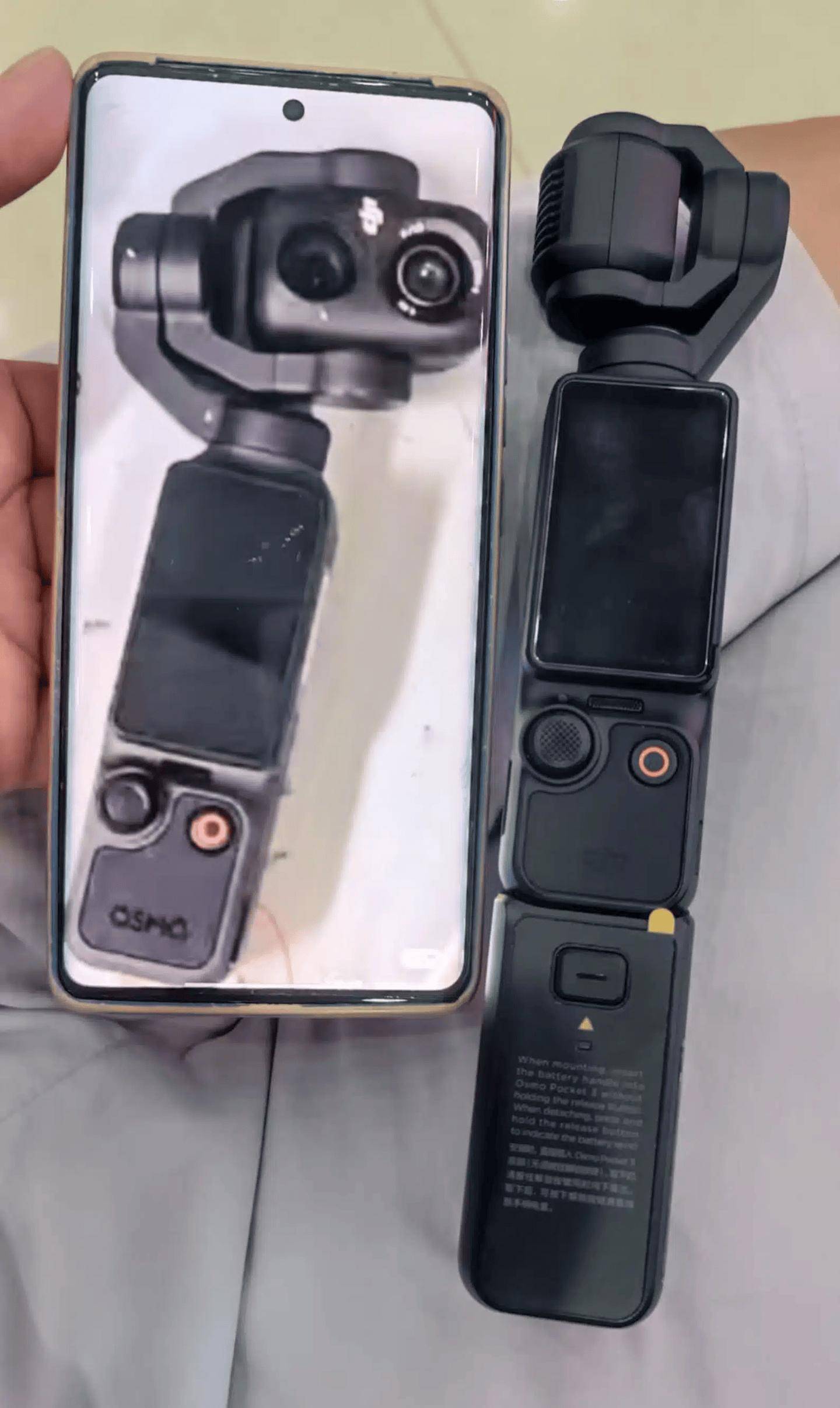 大疆osmo pocket 4 云台相机曝光升级双摄重约 190 克