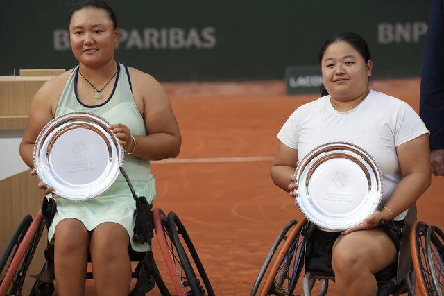 原创             中国骄傲！李晓辉王紫莹2-0夺美网轮椅女双冠军 今年大满贯3冠1亚