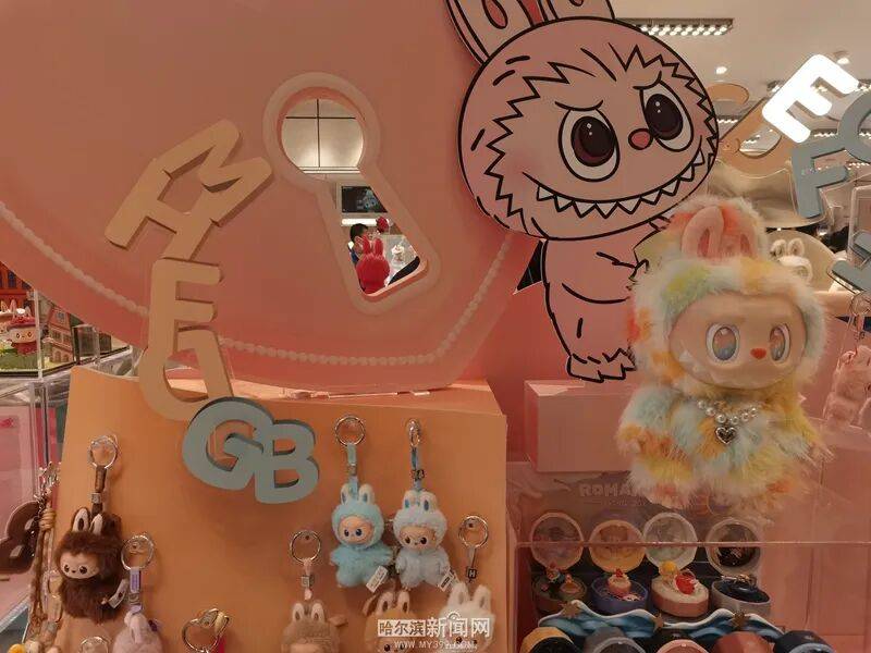 凌晨3点就有人排队｜黑龙江省首家泡泡玛特S级木纹形象店开业