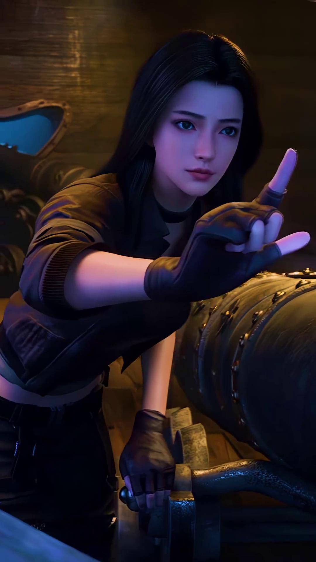 shirley杨越看越有韵味啊,, 胡八一单刷幽灵船 鬼吹灯之南海归墟动画