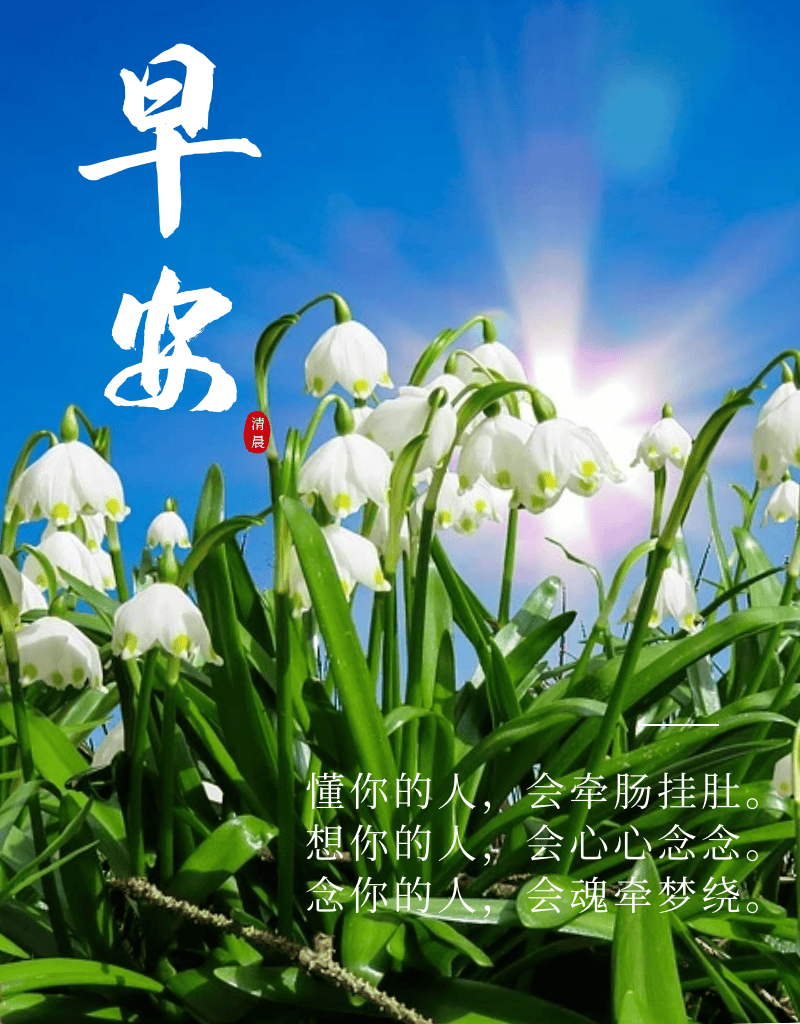 早上好祝福问候语说说精选图片,早安吉祥祝福句子