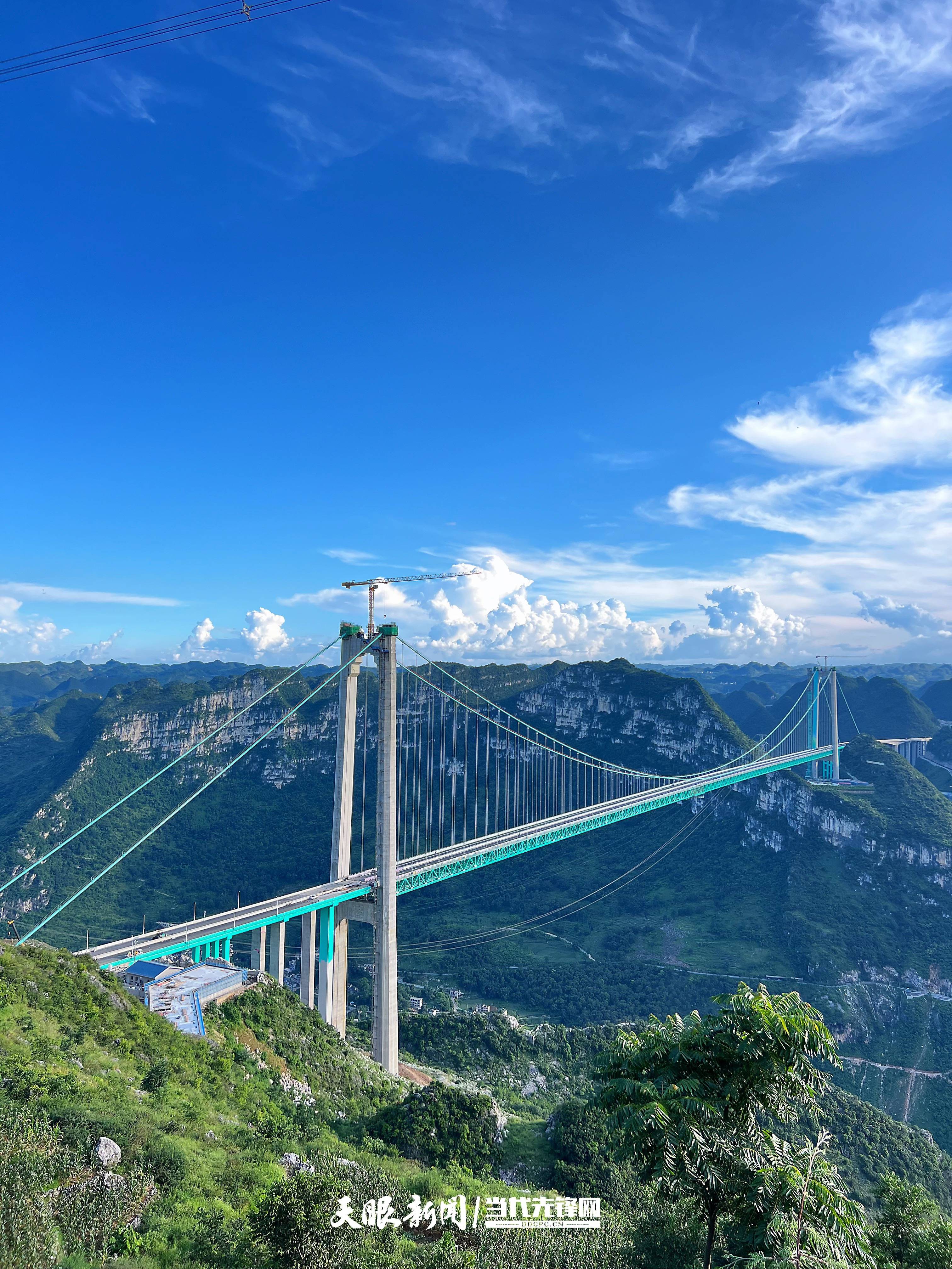 中国超级工程的贵州密码!花江峡谷大桥集成众多新技术新材料新工艺