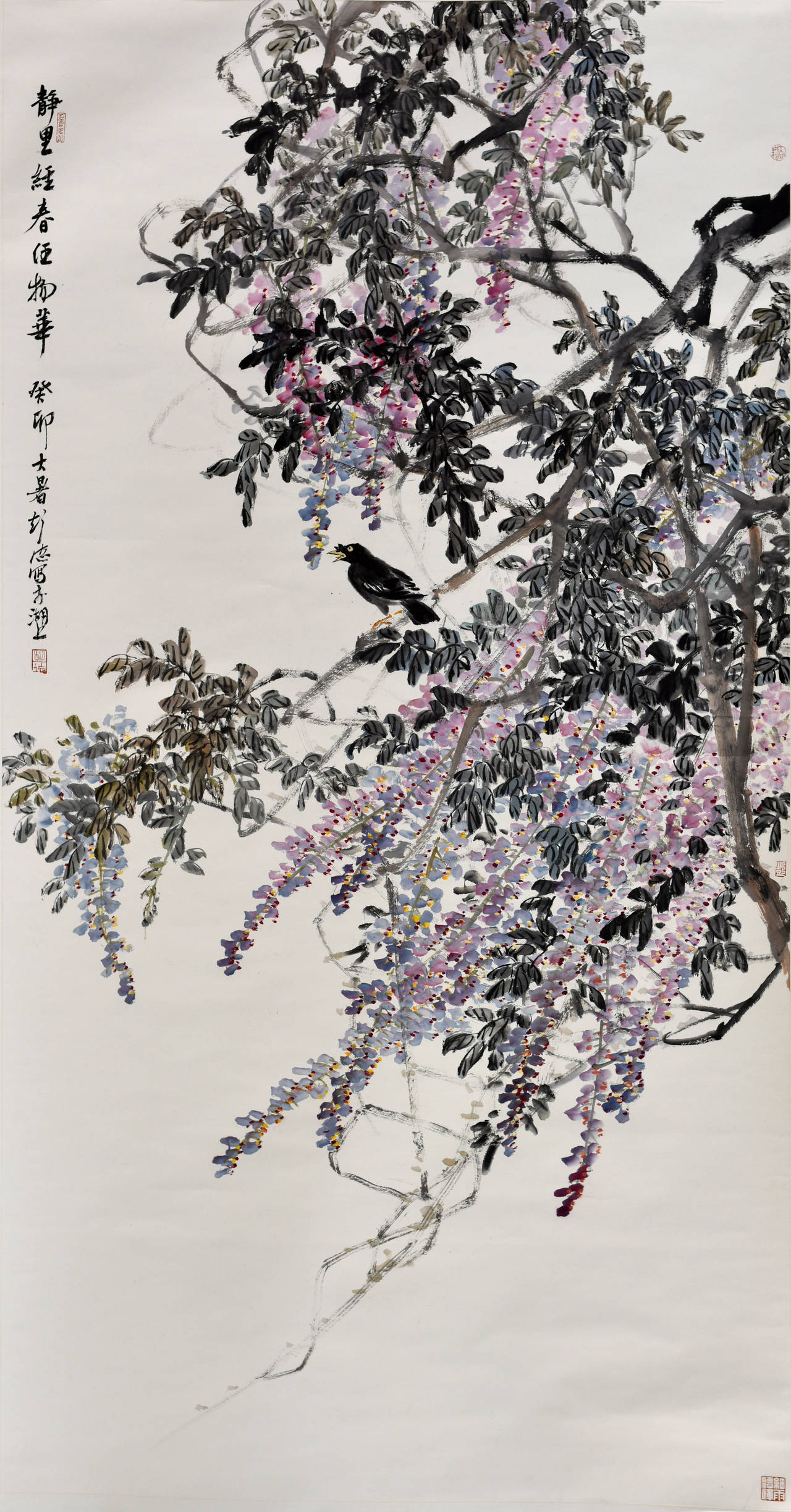 "第二届浙江省百县百花中国画作品展"启幕