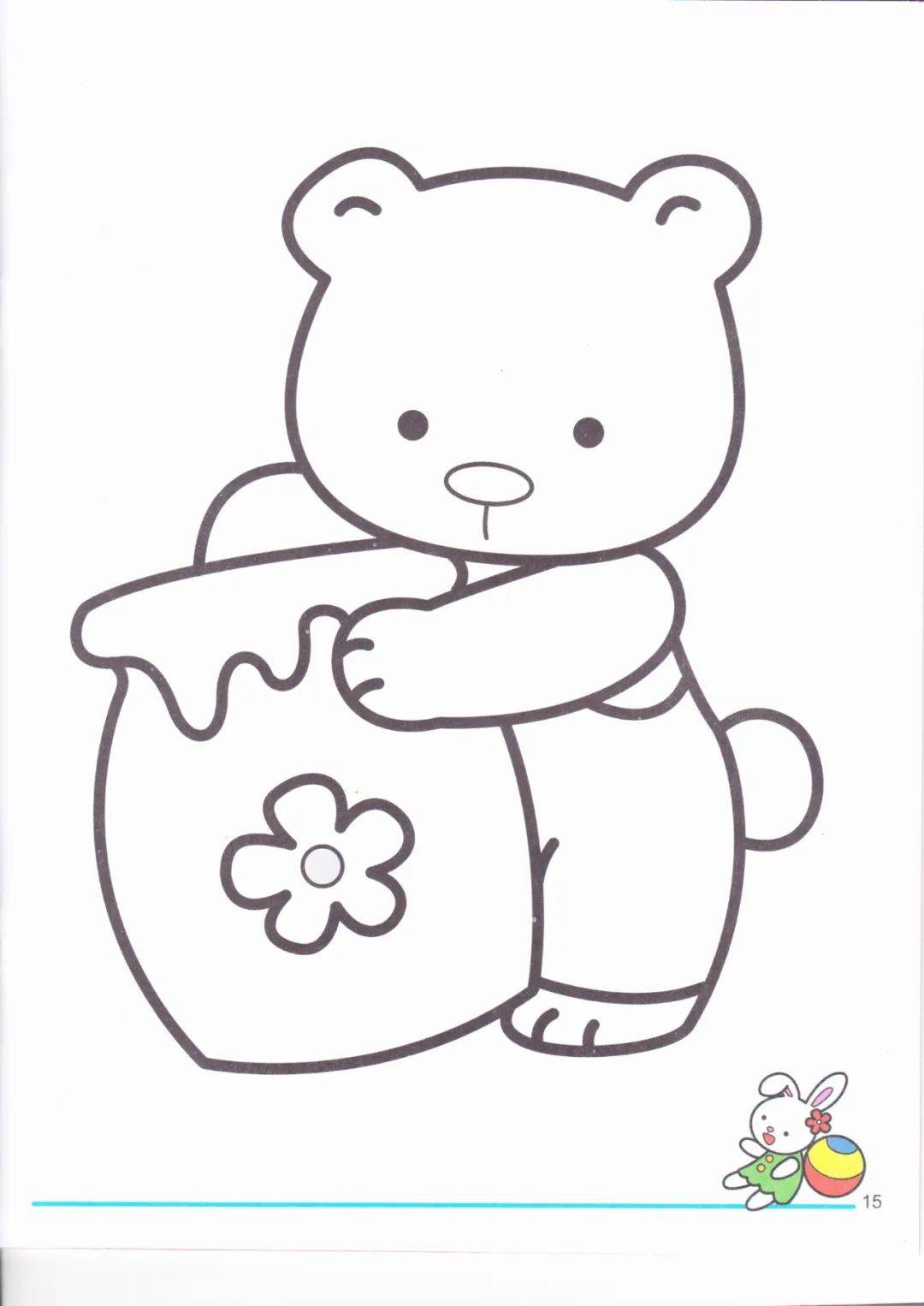 幼儿园涂色画160张