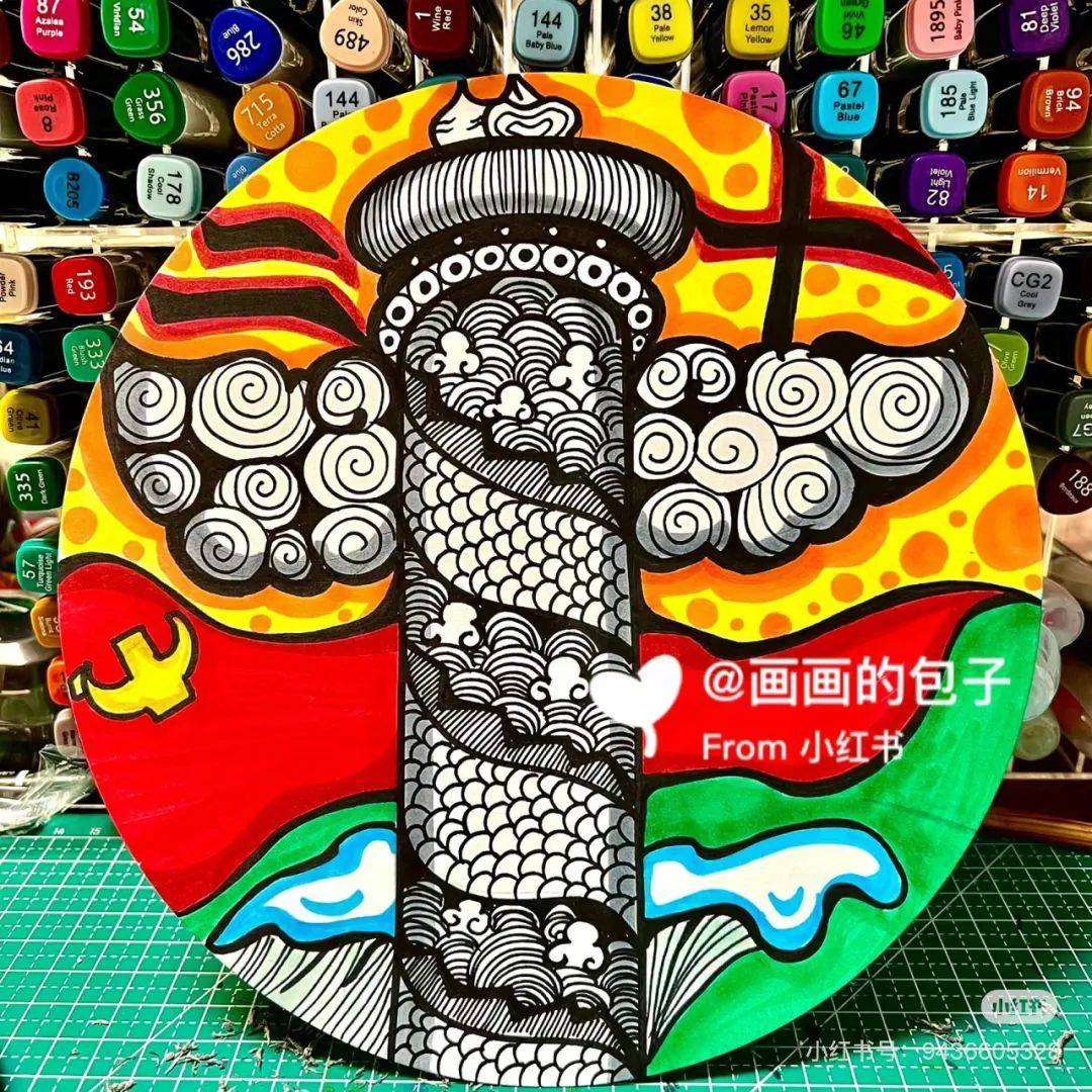 精选120张~国庆节主题儿童画范画,美不胜收!