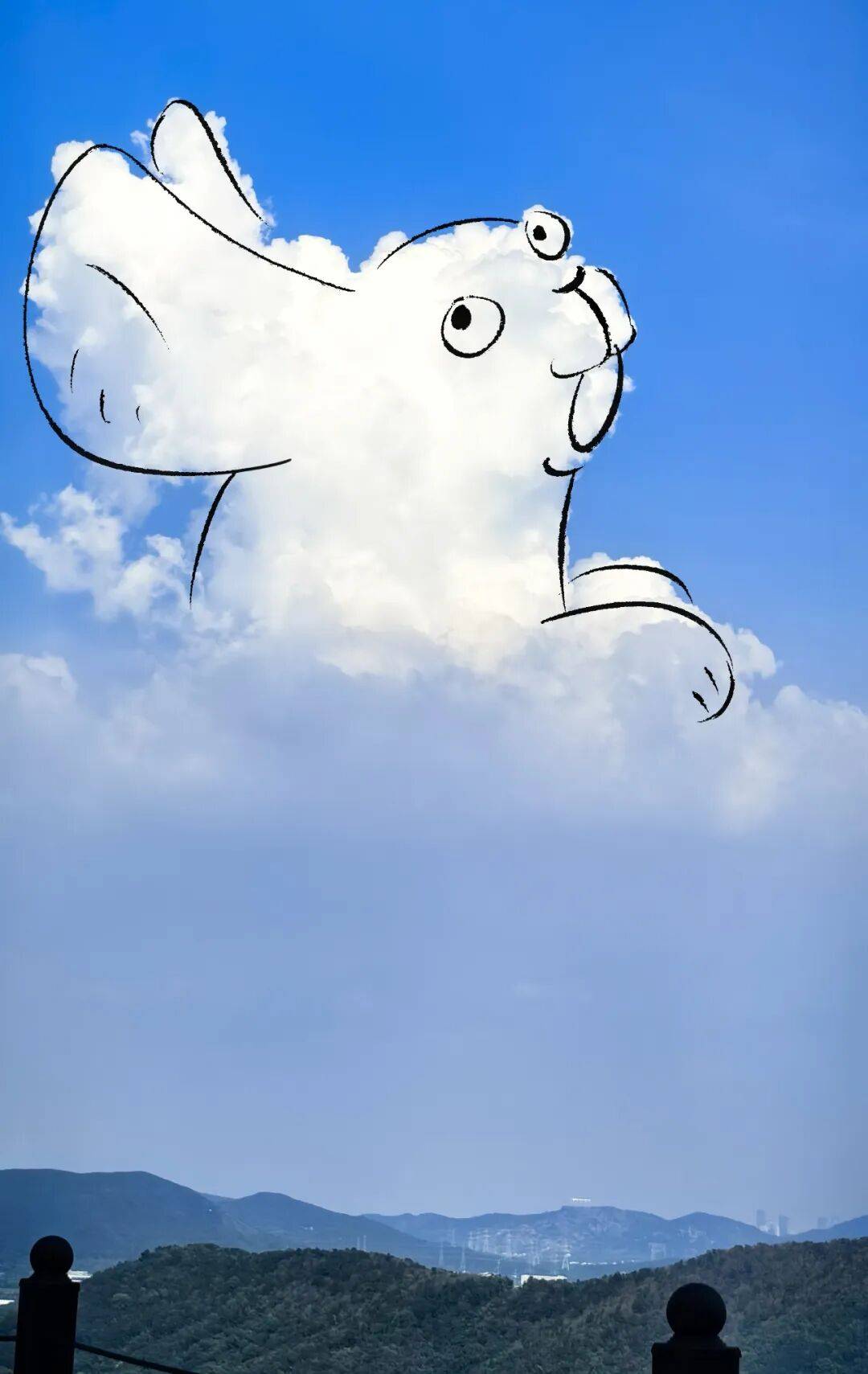 天空里开起了"动物派对",这些云朵成精了吧?