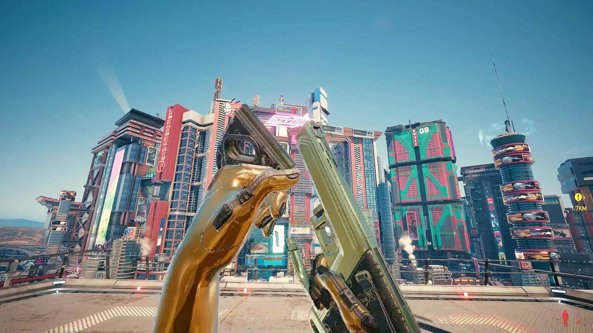 给某讯看一下什么才是真正的枪械质感赛博朋克2077 steam游戏 视觉