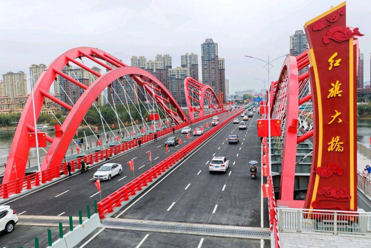 吉林市红旗大桥国庆通车,助力江城区域协同发展