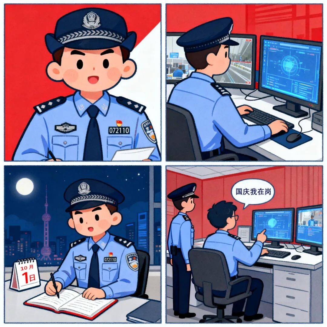 绘就最美"警"色