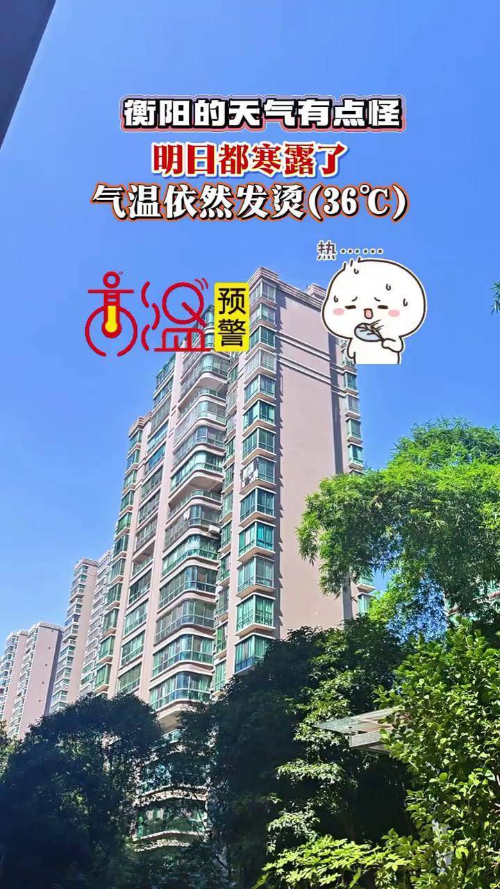 衡阳天气今日情况