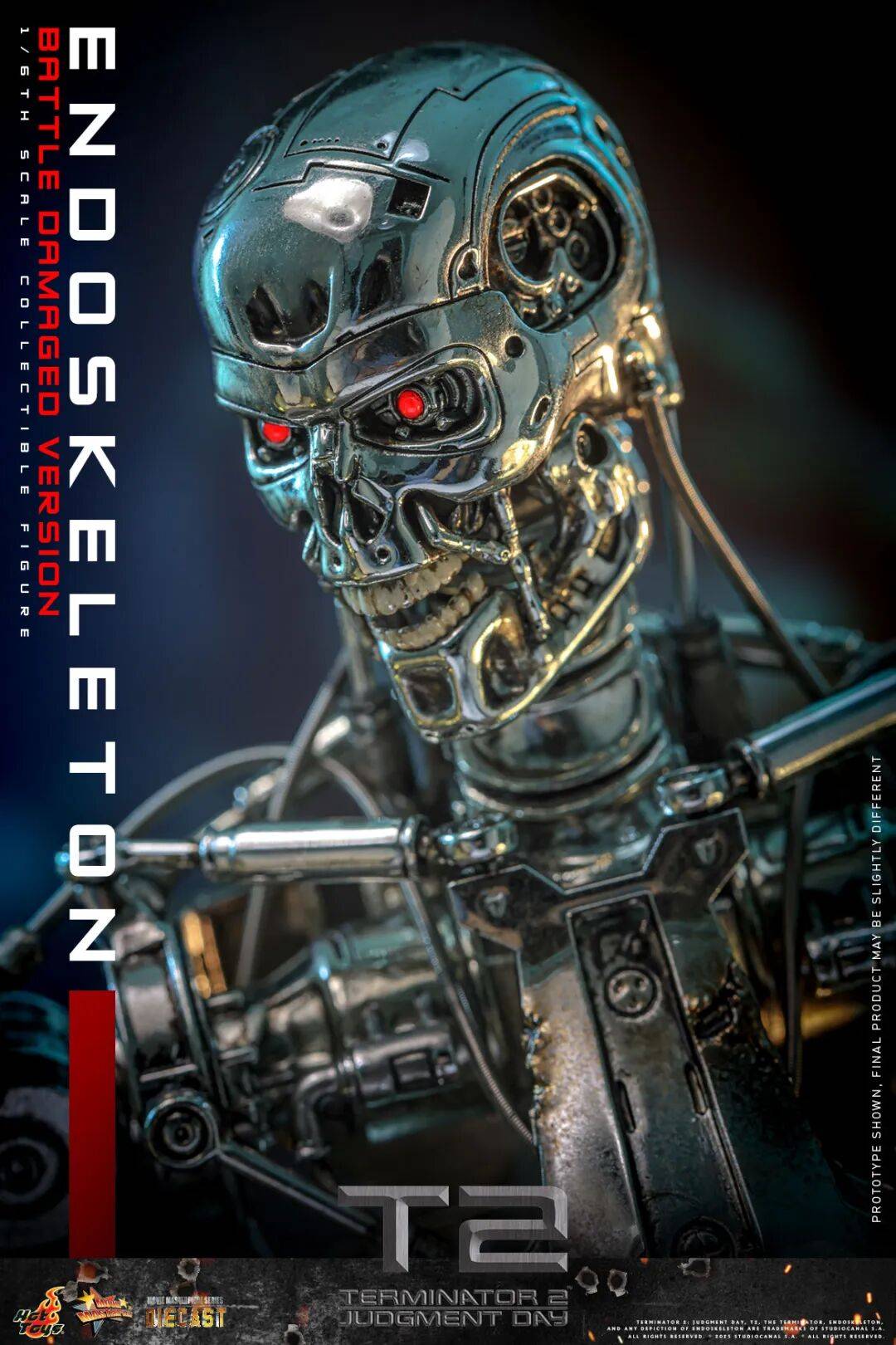 hot toys 《终结者2:审判日》战损版t