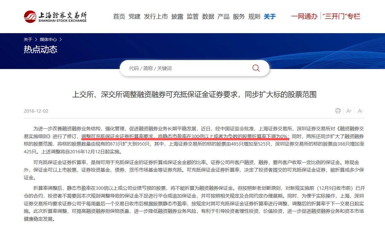 多家券商出手调整！一波股票两融折算率降为0，是何原因？