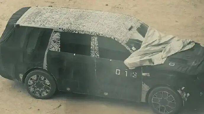 疑似小米YU9新疆试车，多张路测谍照曝光