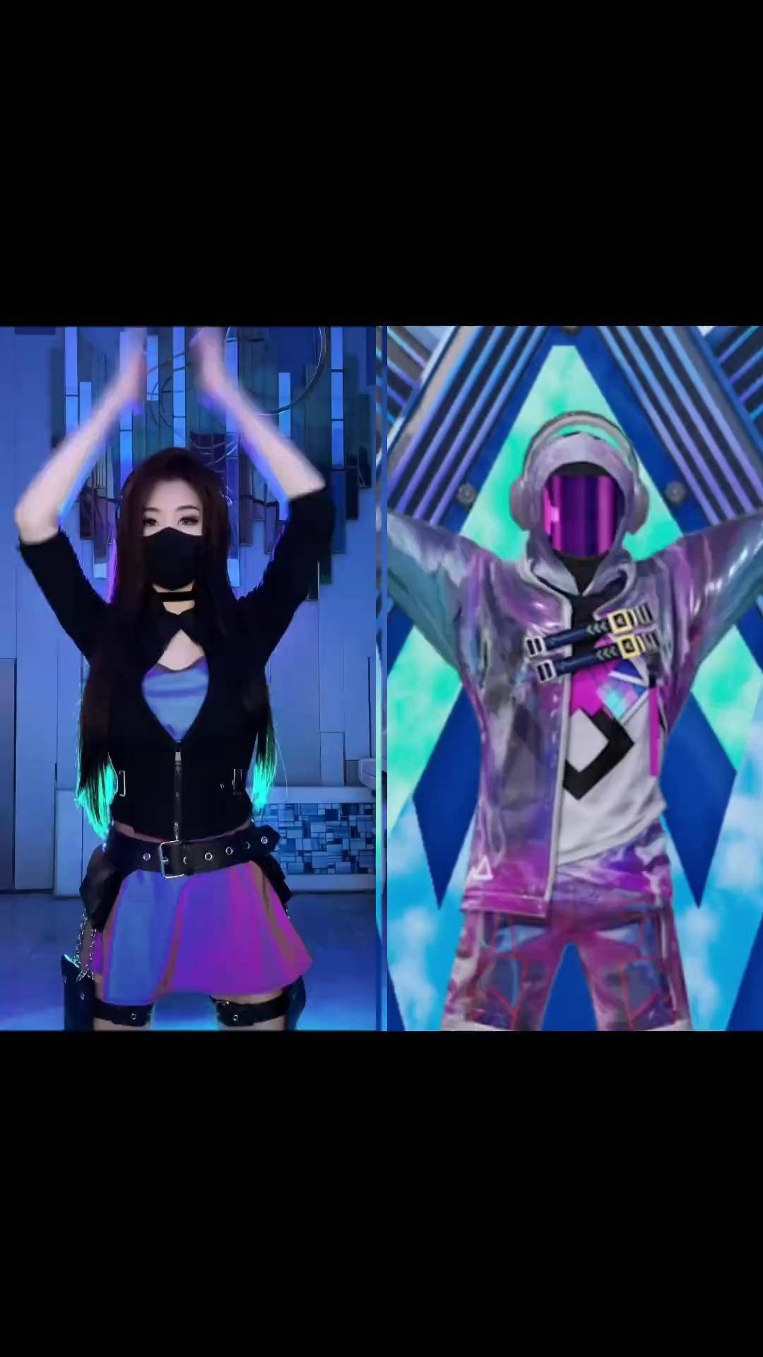 那年夏天的cindy你还记得吗?超适配onmyway的吃鸡动作 吃鸡手势舞