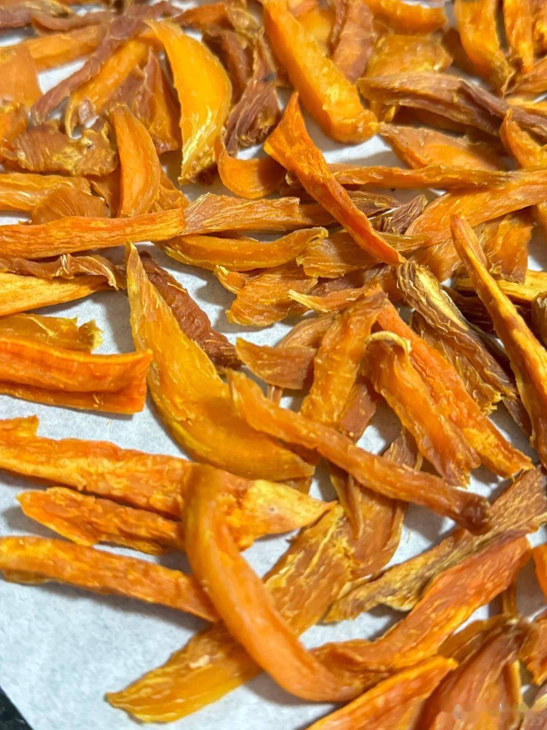 自制无添加的健康零食!烤箱烘干红薯干软糯香甜有嚼劲