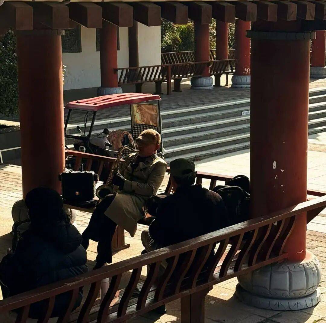 皖美冬日 | 【新汴河景区音乐班】报到！！！每个 “学员” 都自带 BGM～