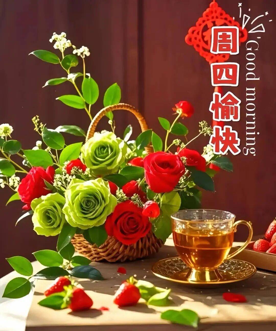 2025年12月5日最新版早上好图片精选漂亮祝福祝朋友幸福永远快乐