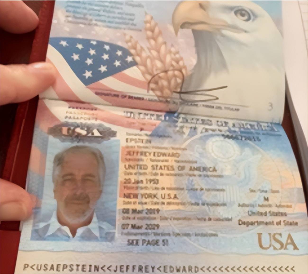 爱泼斯坦案68张新照片公布：包含相关知名男性影像、大量涂黑信息的女性护照照片