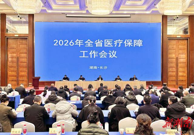 2026年湖南省医疗保障工作会议在长沙召开