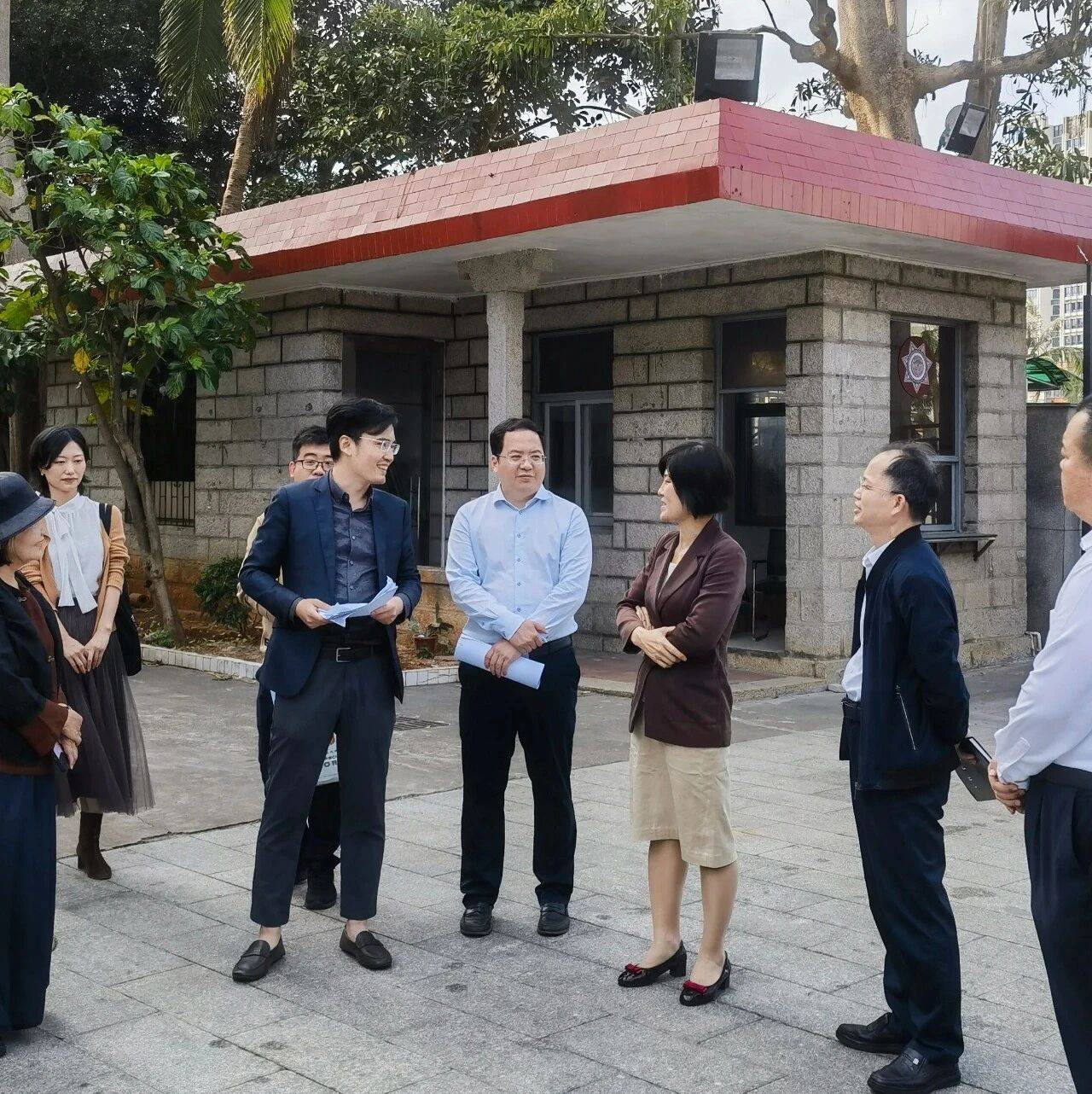 省委统战部赴琼海关旧址调研 指导加快海南省华侨博物馆项目建设_陈健娇_征集