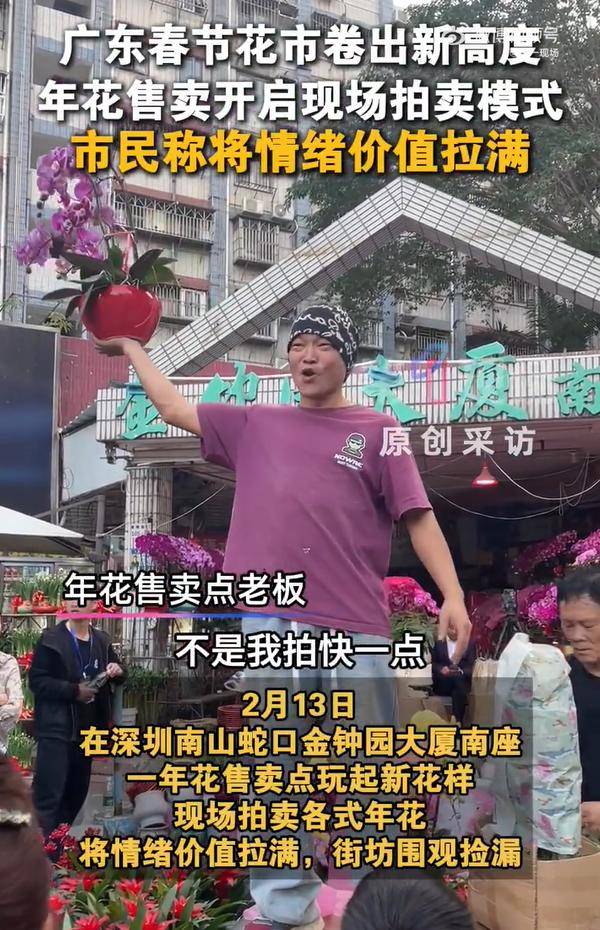 深圳一花市现“反向拍卖”蝴蝶兰乐鱼体育- 乐鱼体育官网- APP世界杯指定平台从250元喊到120元！店家：活动好多年了喊话的是爸爸和哥哥最便宜的时候不要钱